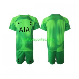 Camiseta Tottenham Hotspur Portero Niño Segunda Equipación 2022/2023
